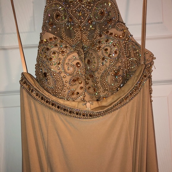 Nude Prom Dress - Picture 4 of 5